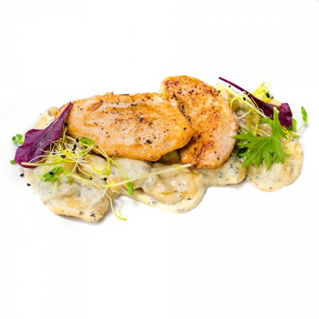 Kuracie prsia na tymiáne, zemiakové noky s nivovou omáčkou